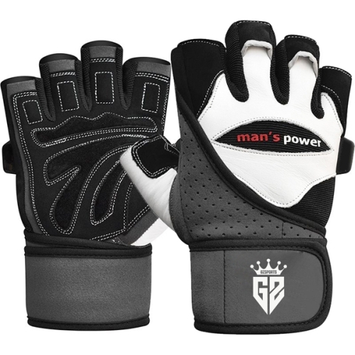 Leather Power Lifting Gloves