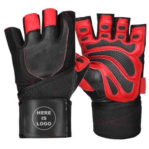 Turbo Black Gym Gloves