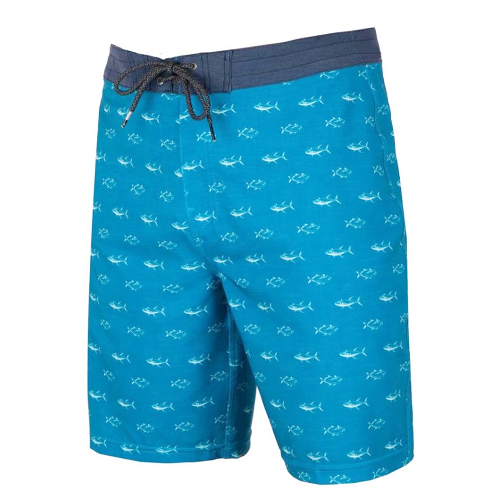 Men's Classic Swim Shorts - Blue Sharks